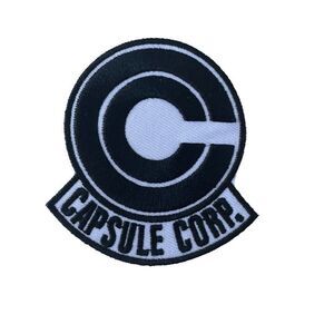 Dragon Ball Z Capsule Corp Logo Embroidered Patch